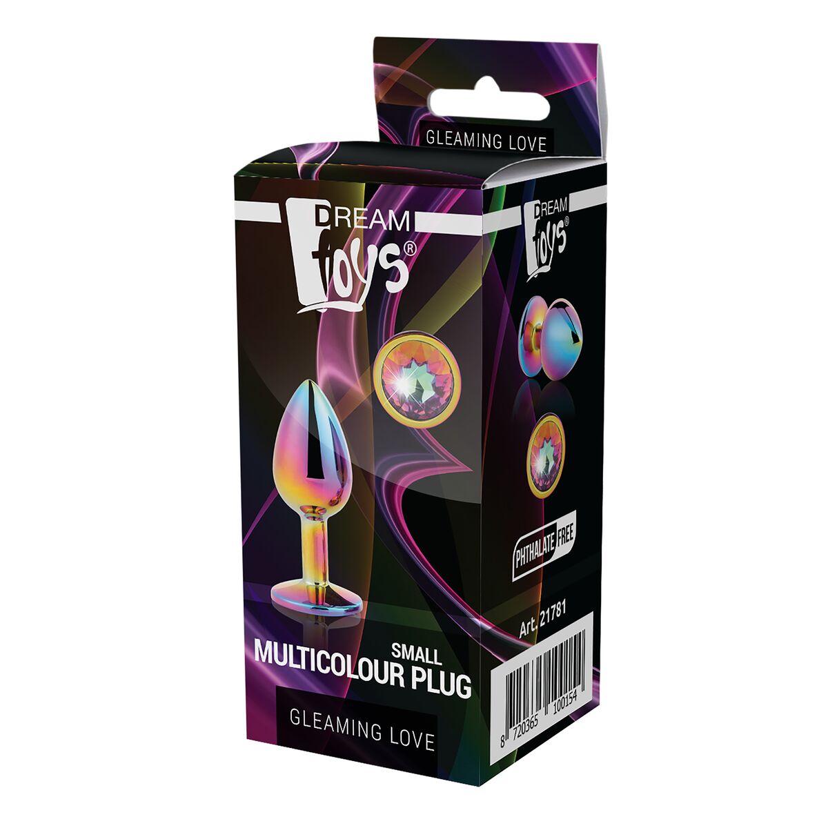 Anale Plug Dream Toys Gleaming Love Multicolour
